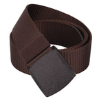 Webbing Canvas Belt - Brown
