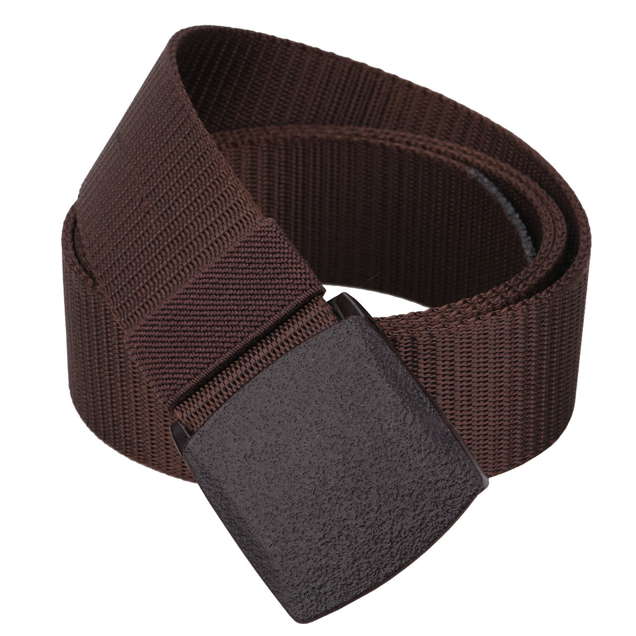 Webbing Canvas Belt - Brown