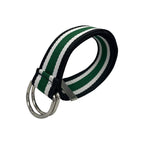 Webbing Belt with Double D-Ring Buckle
