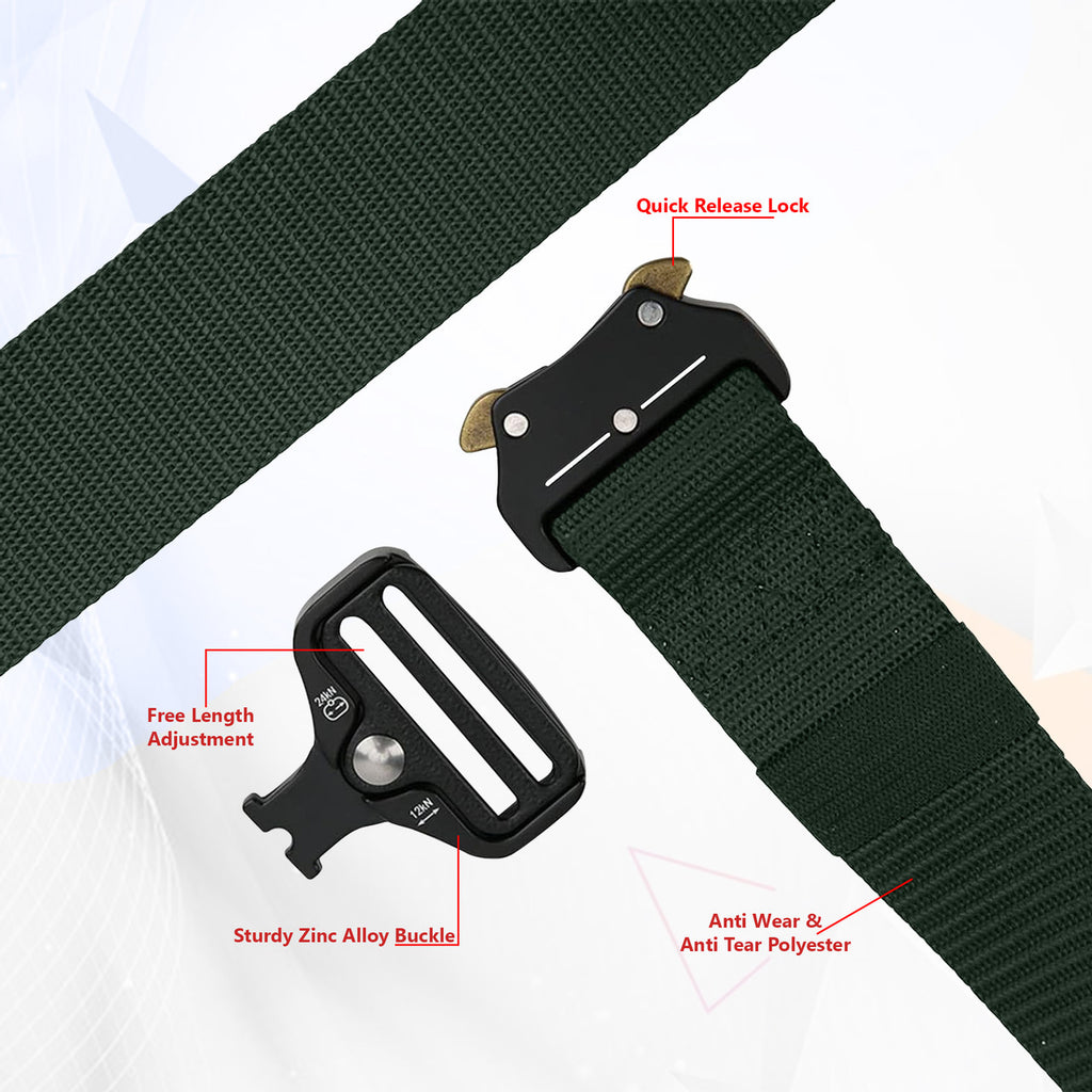 Military Style Webbing Belt