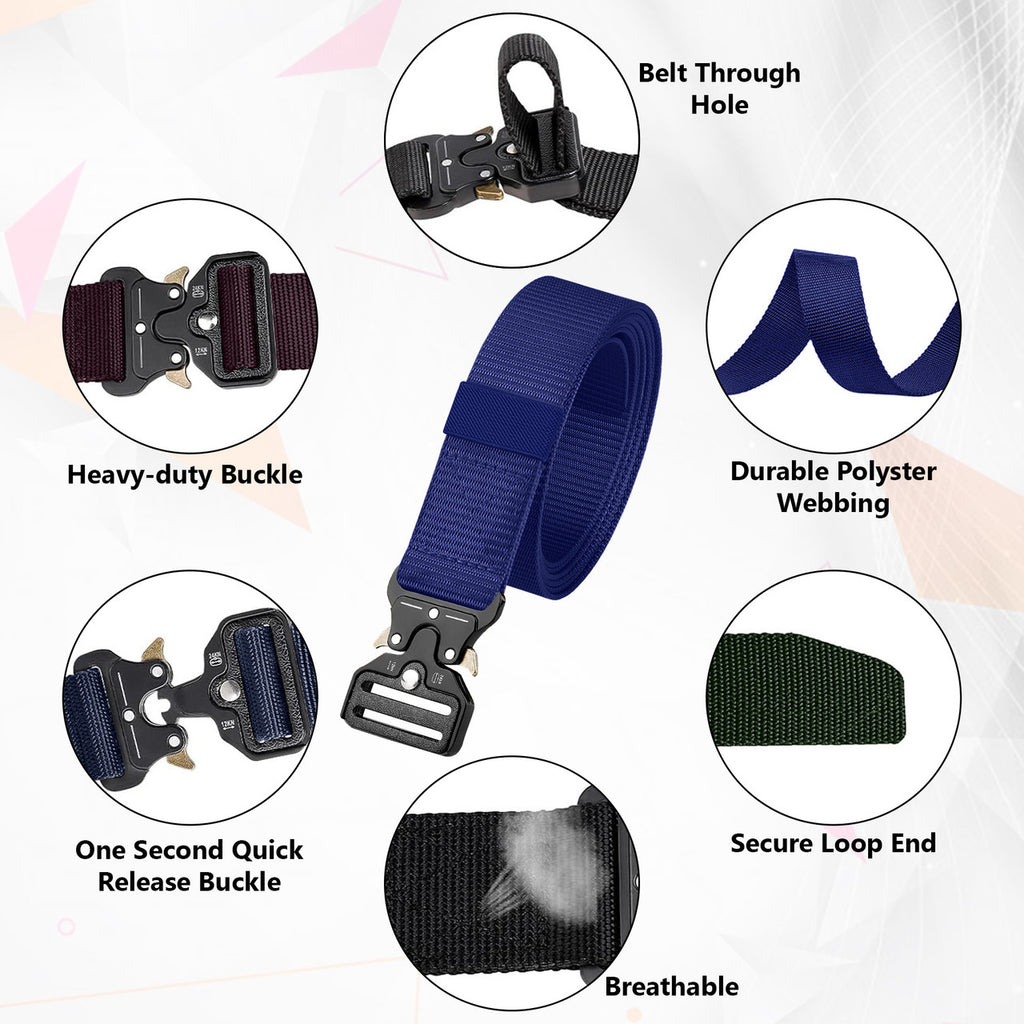 Military Style Webbing Belt
