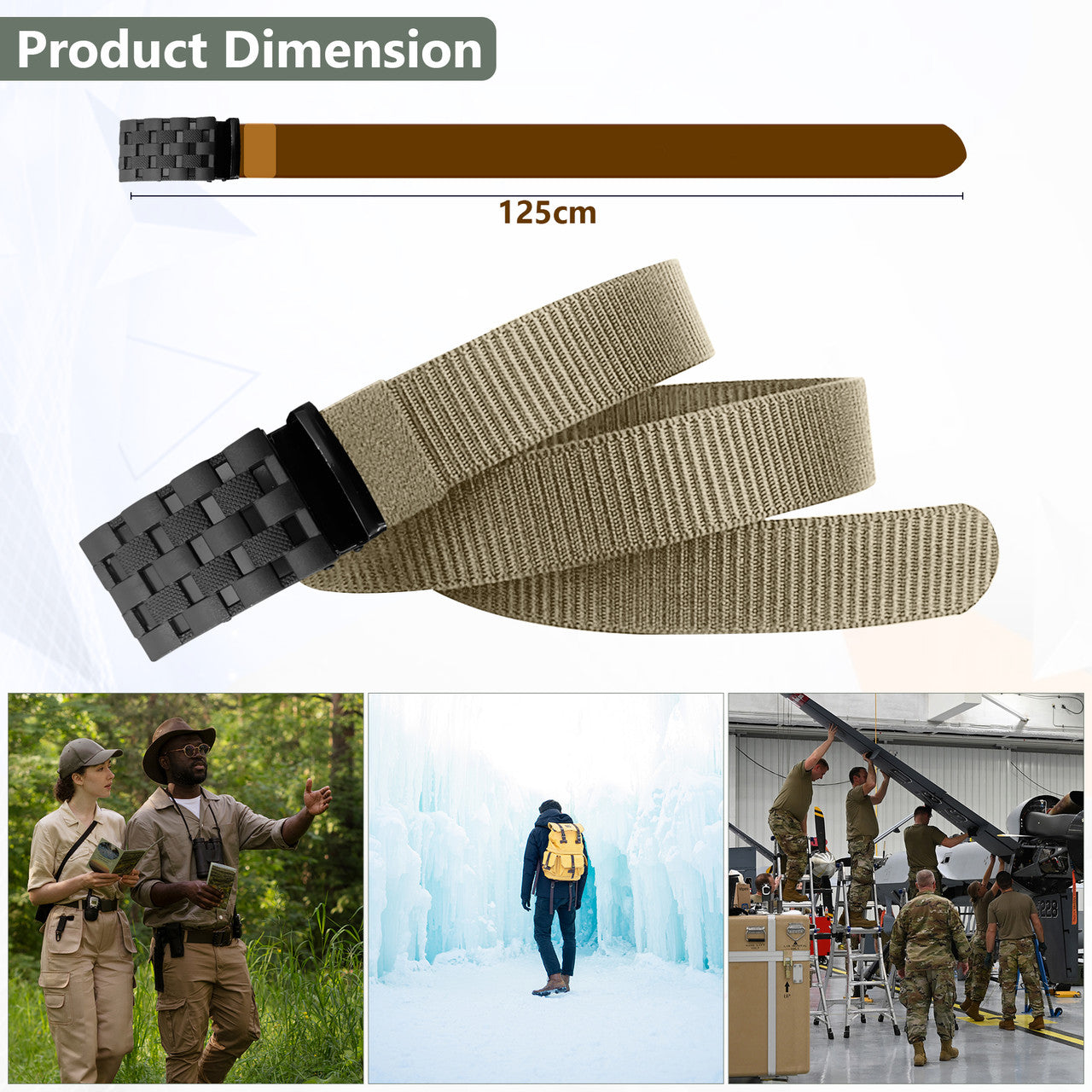 Ratchet Style Webbing Belt