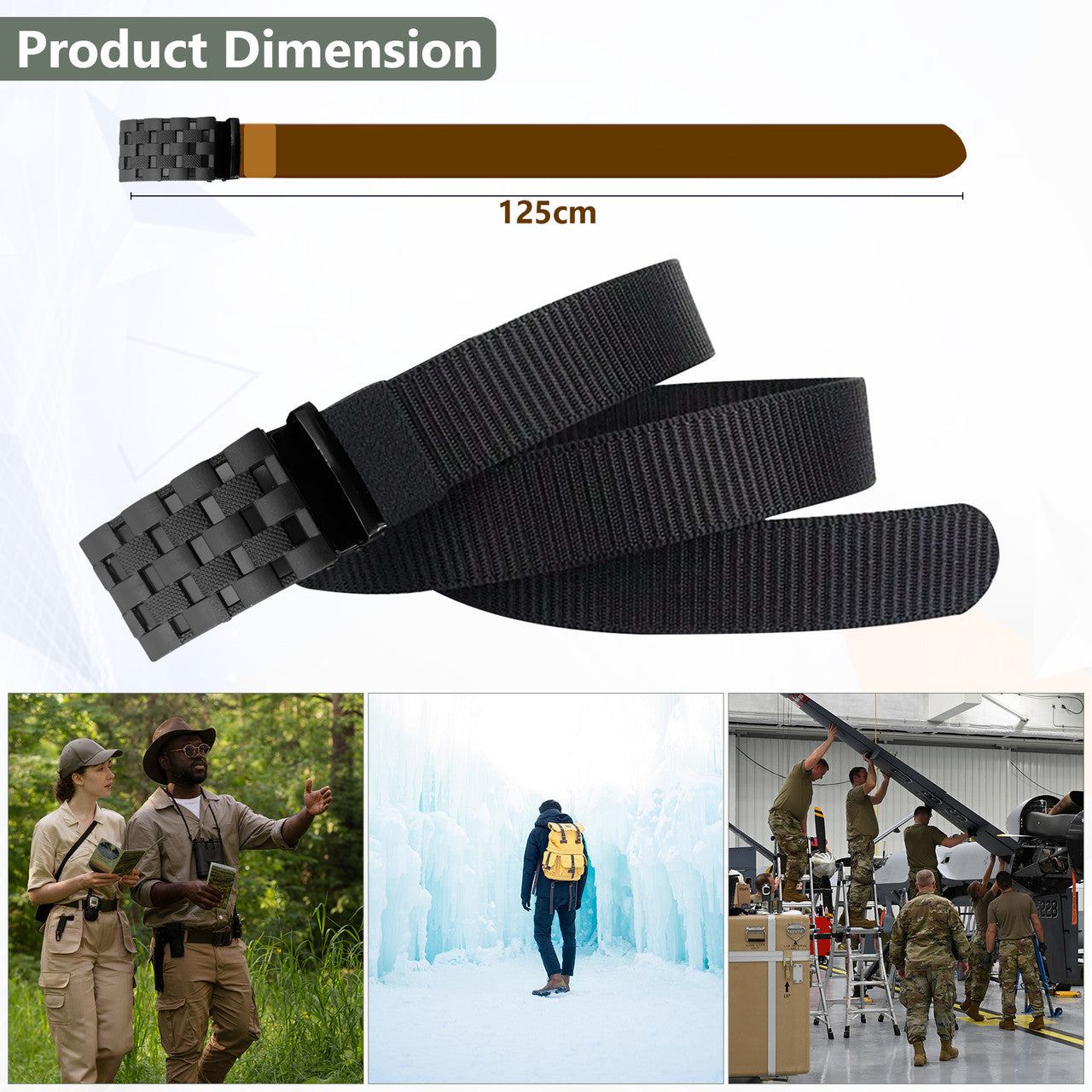 Ratchet Style Webbing Belt