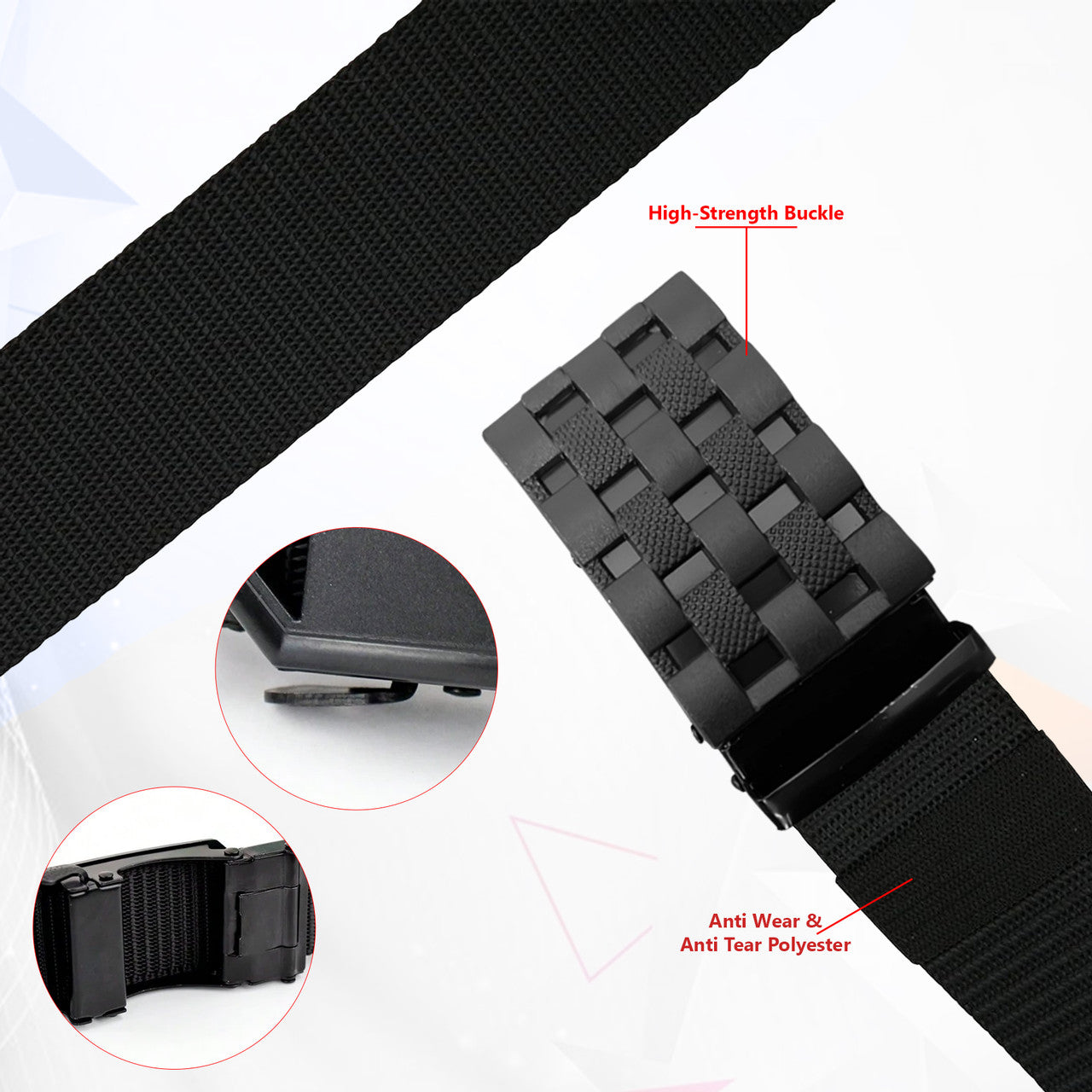 Ratchet Style Webbing Belt