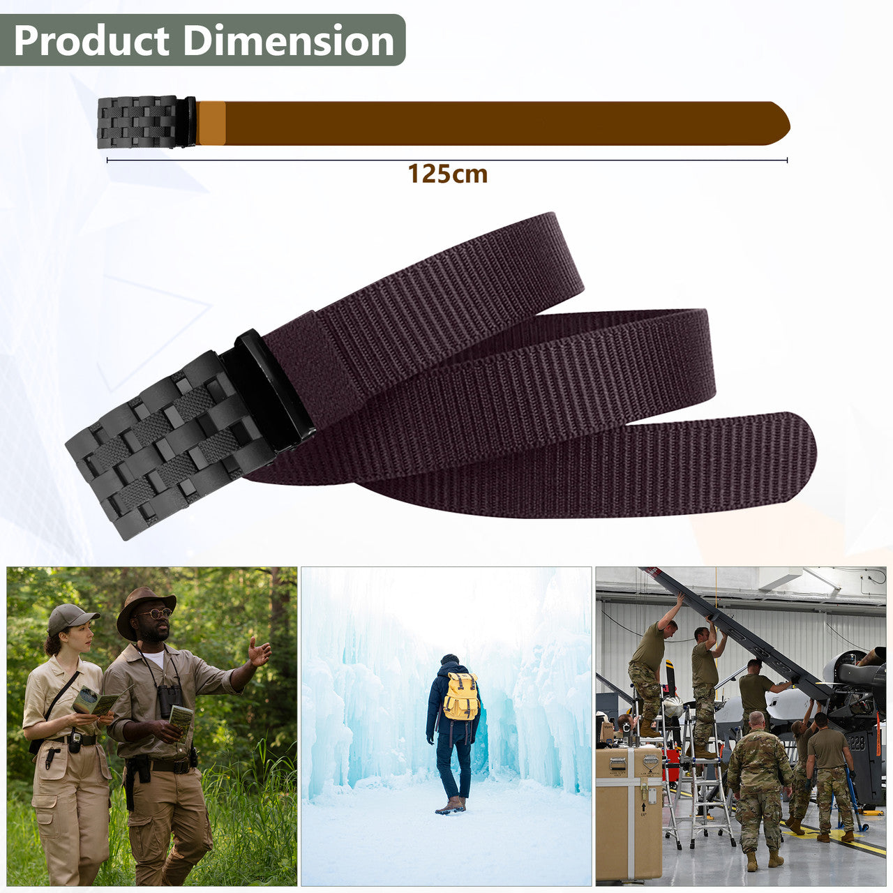 Ratchet Style Webbing Belt