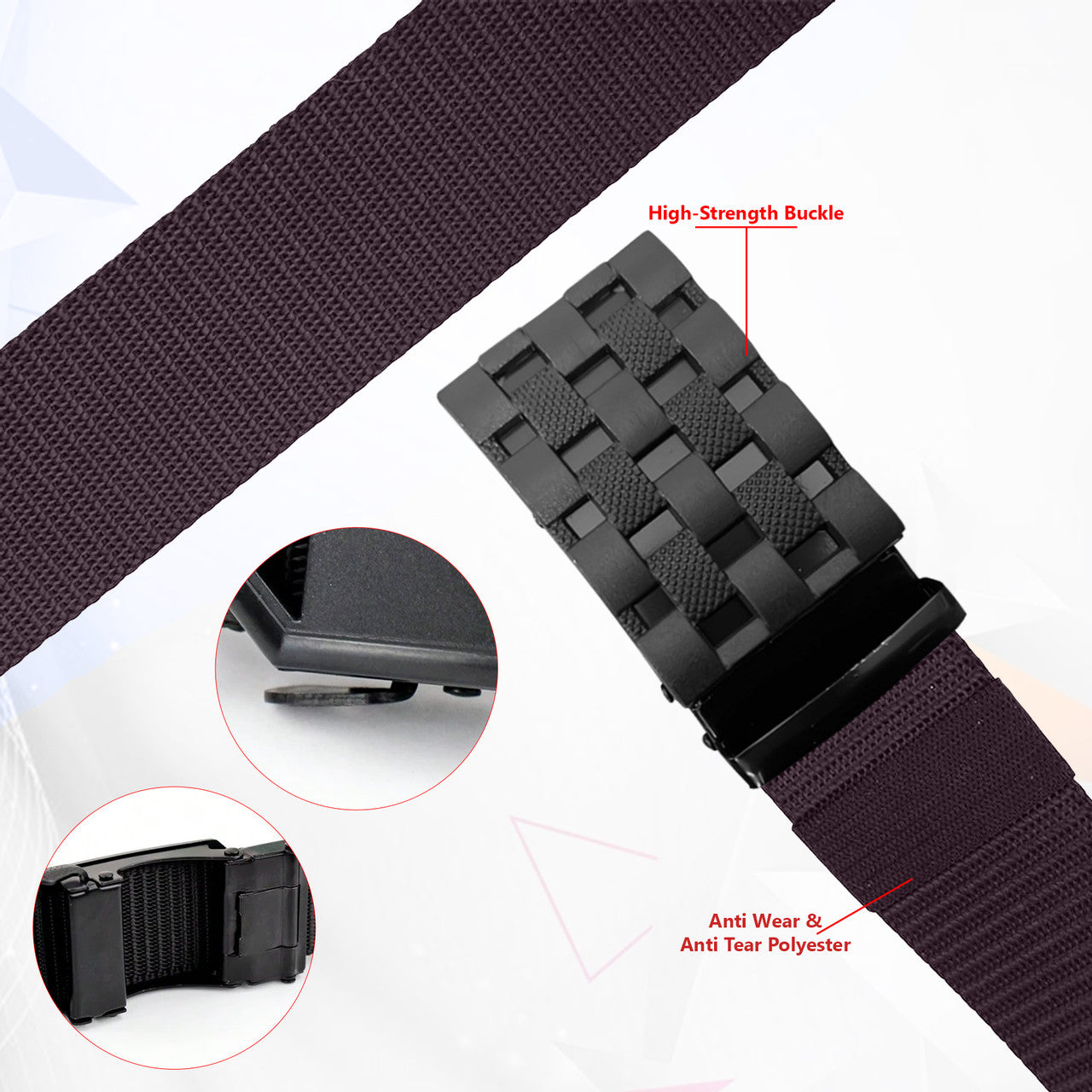 Ratchet Style Webbing Belt
