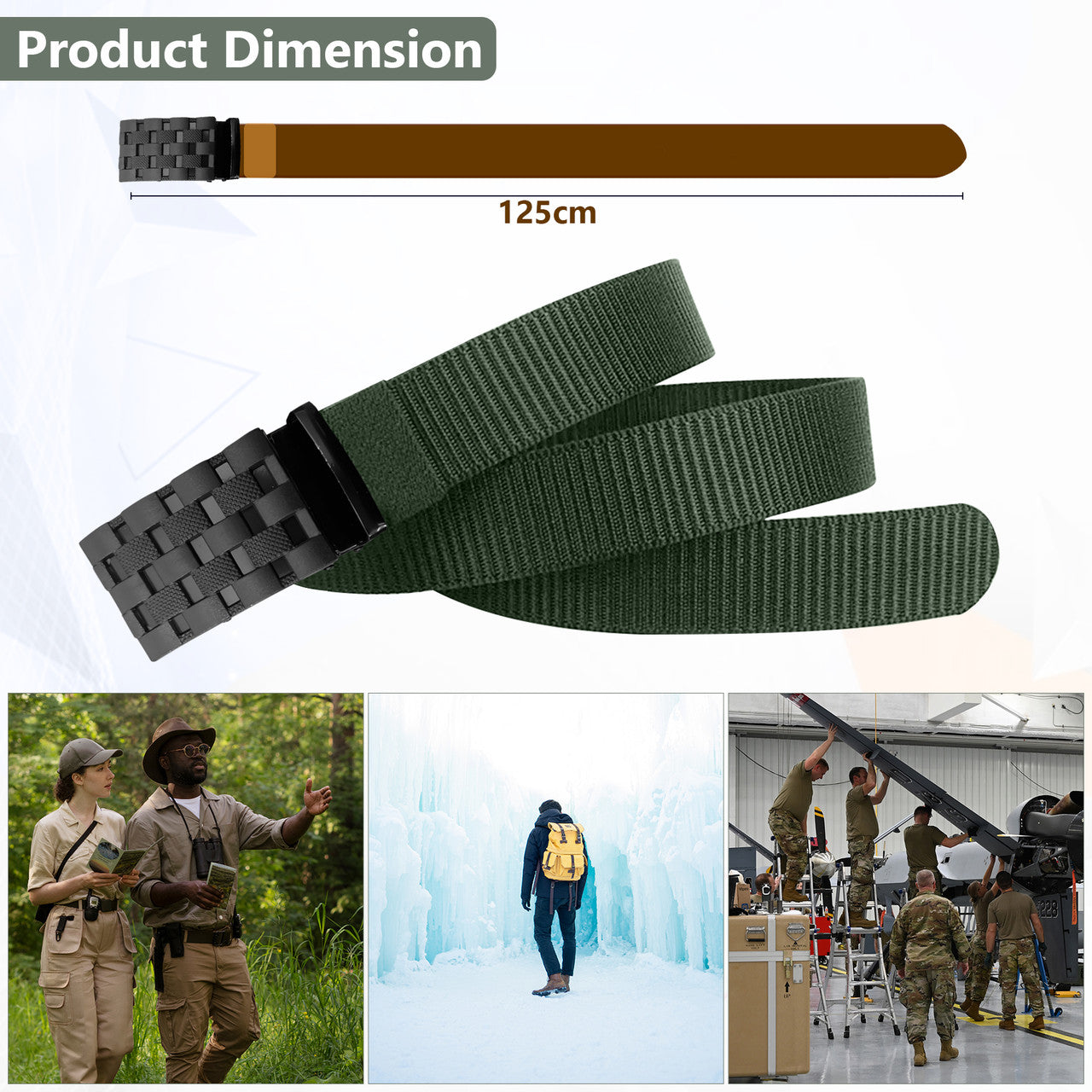 Ratchet Style Webbing Belt