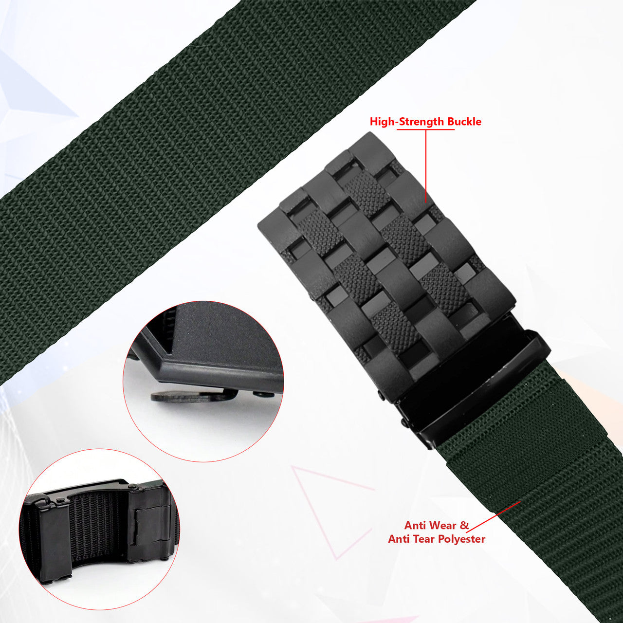 Ratchet Style Webbing Belt