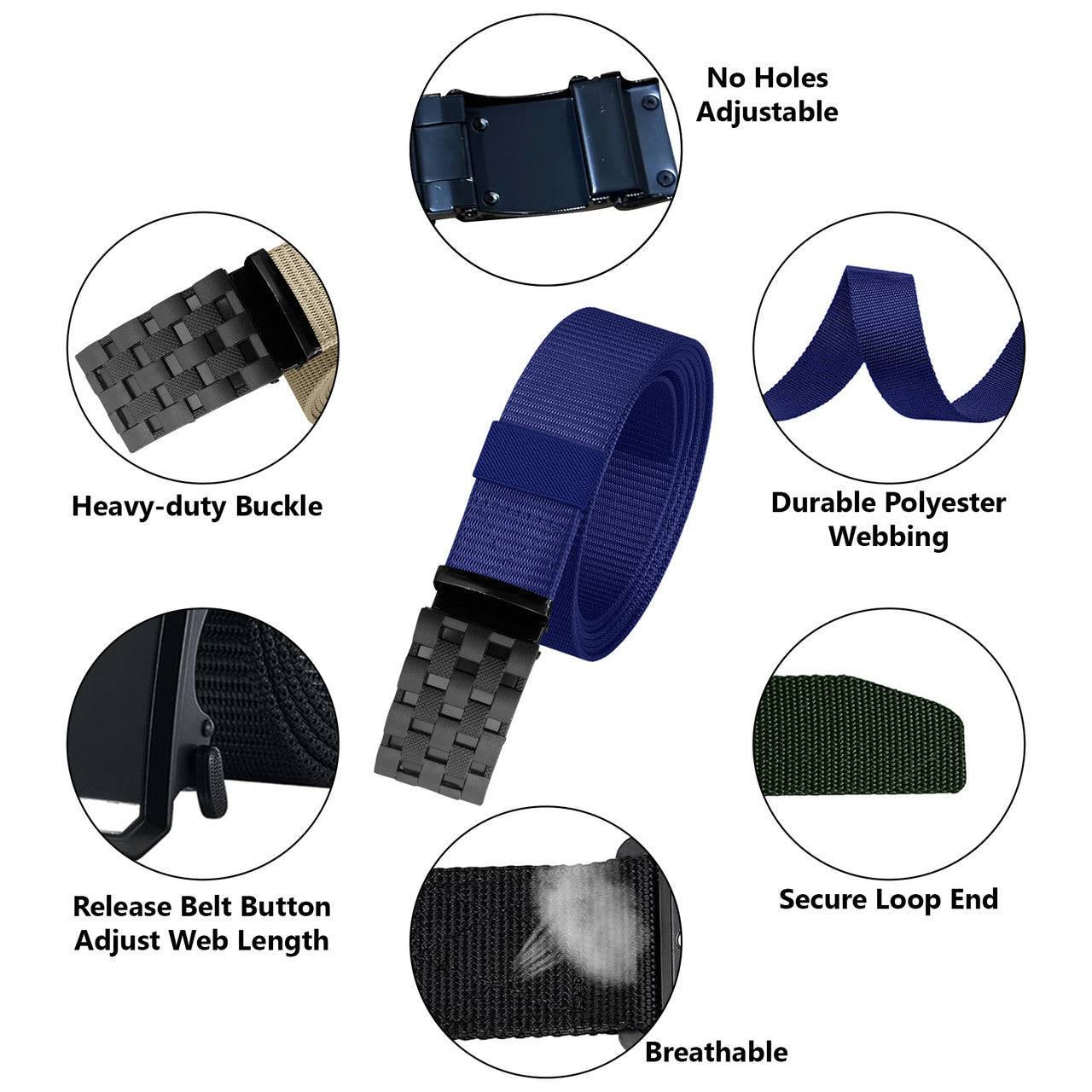 Ratchet Style Webbing Belt