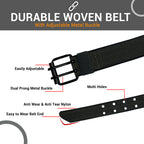 Black Belt with Black Metal Buckle