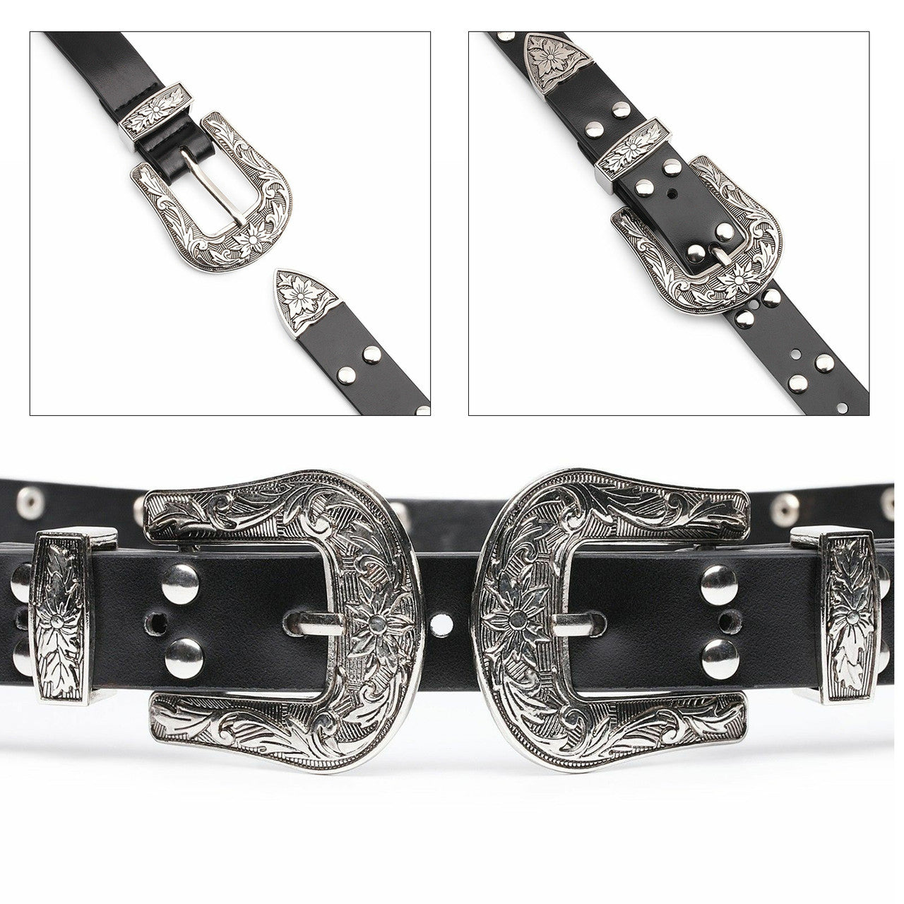 Studded Vintage Styled Belt