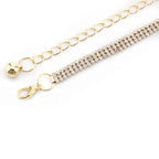 3 Row Belt - Gold