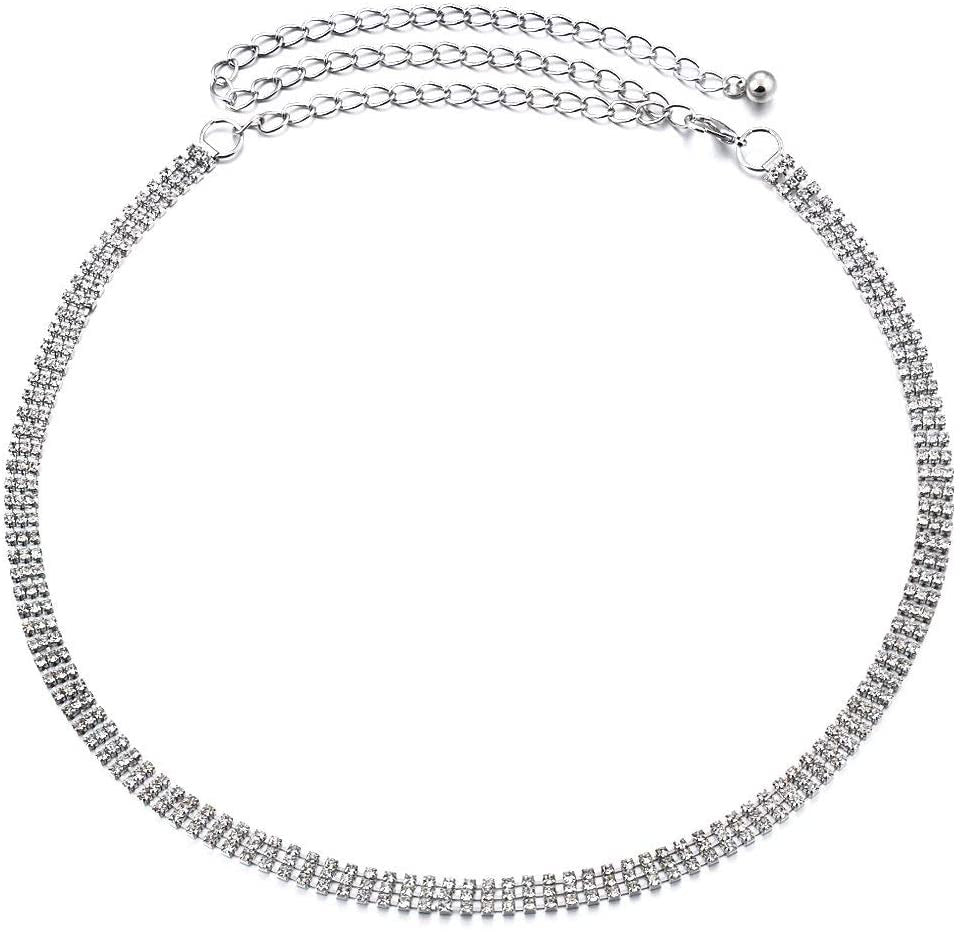 3 Row Belt - Silver