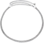 3 Row Belt - Silver