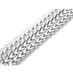 Chevron Belt - Silver