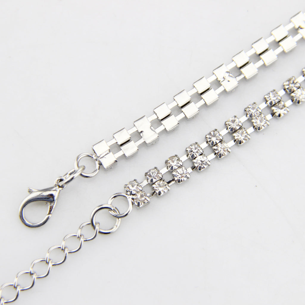 2 Row Belt- Silver