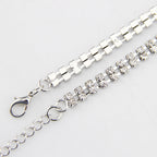 2 Row Belt- Silver