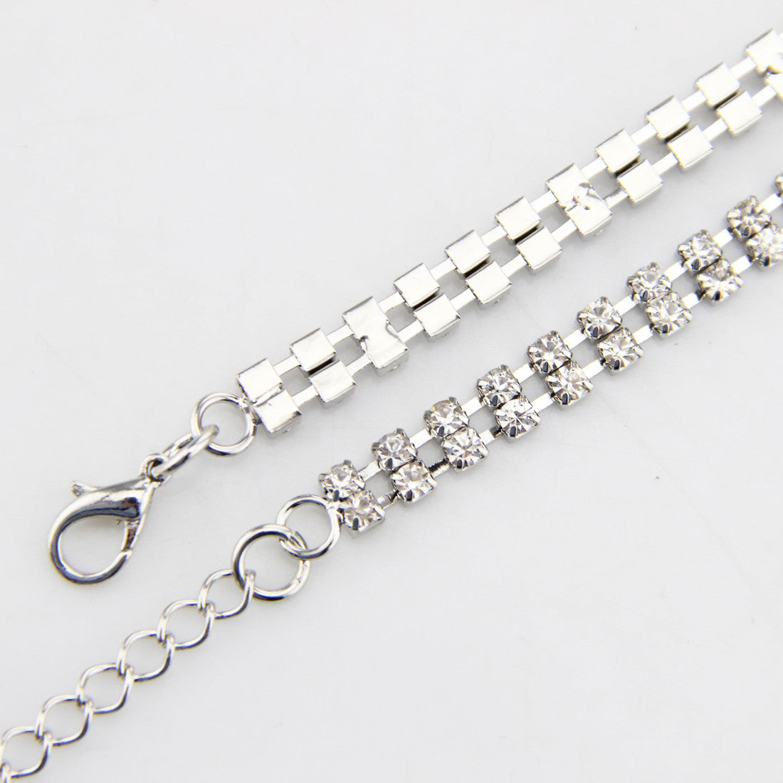 2 Row Belt- Silver