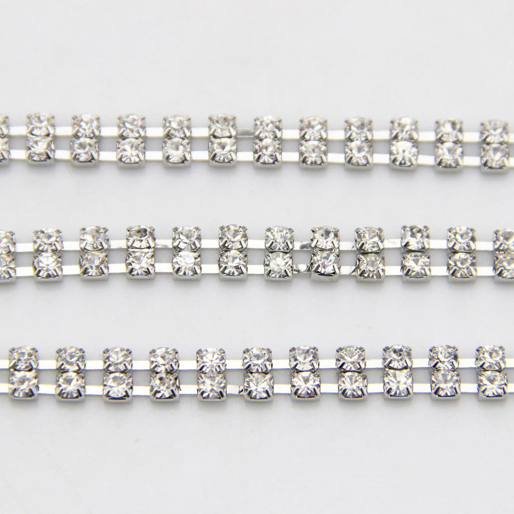 2 Row Belt- Silver