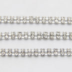 2 Row Belt- Silver
