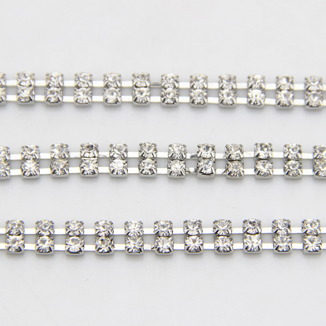 2 Row Belt- Silver