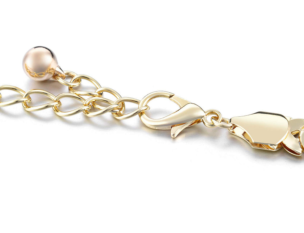 Scaly Waist Belt with Diamante - Gold