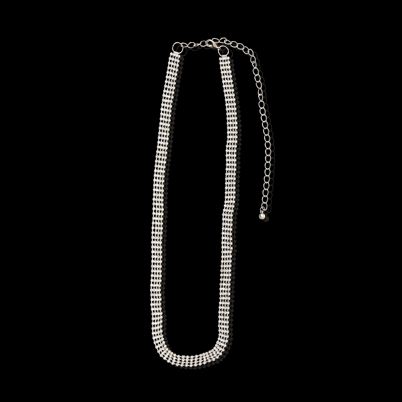 4 Row Belt - Silver AB