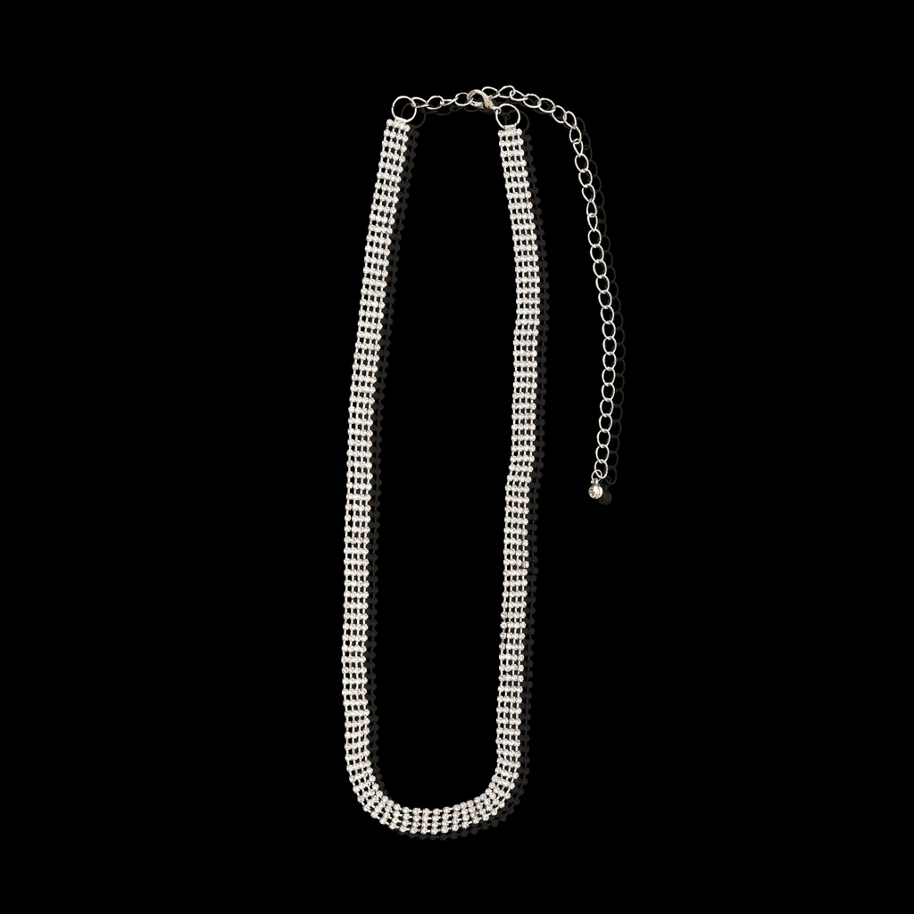 4 Row Belt - Silver AB