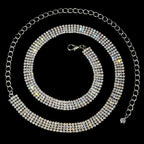 4 Row Belt - Silver AB