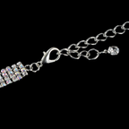 4 Row Belt - Silver AB