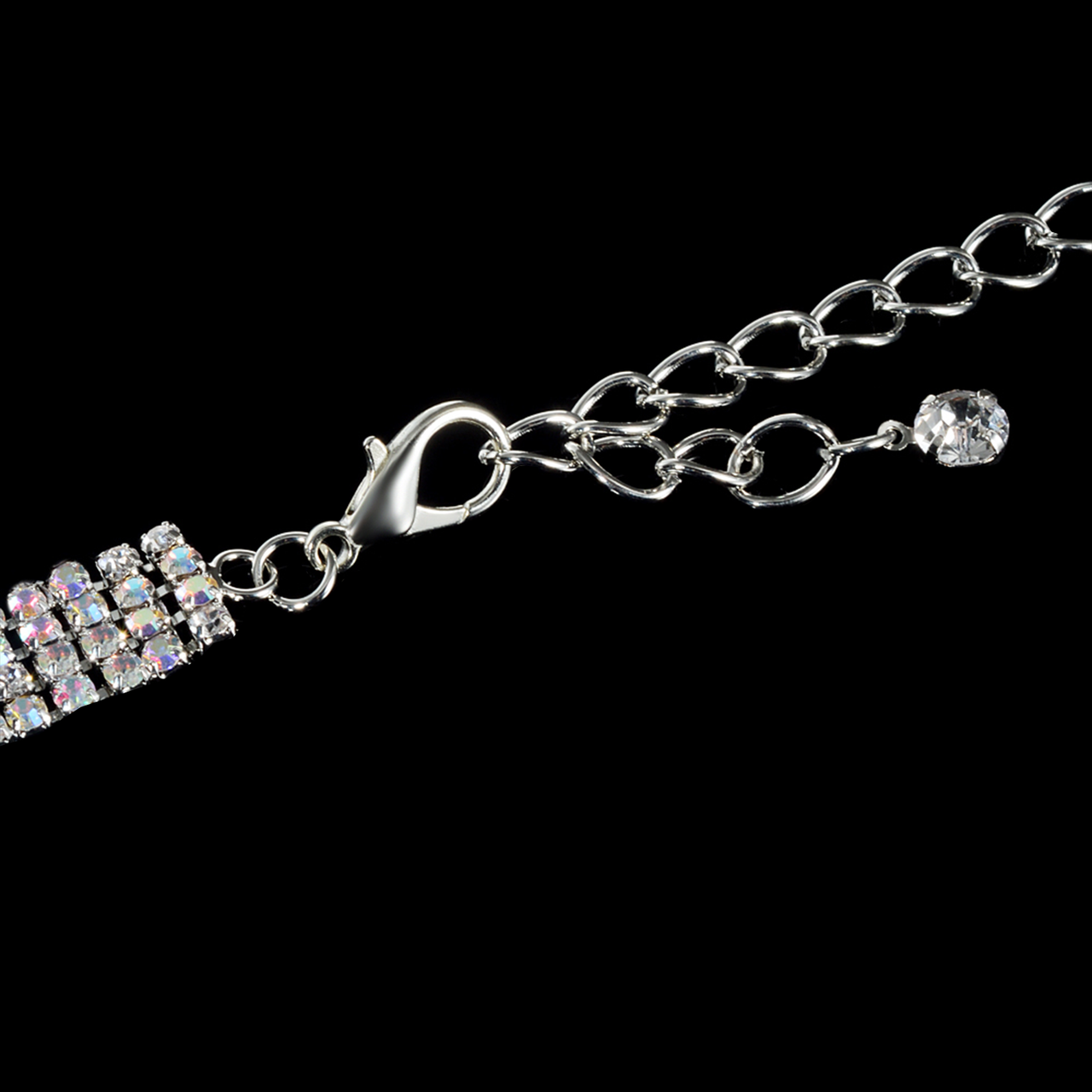 4 Row Belt - Silver AB