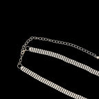 4 Row Belt - Silver