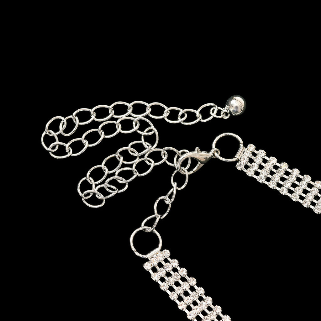 4 Row Belt - Silver