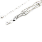 Silver Diamante Chain with Charms