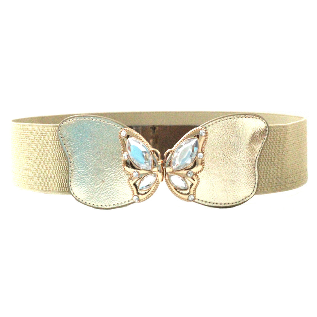 Butterfly Buckle Belt - Gold