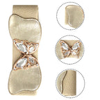 Butterfly Buckle Belt - Gold