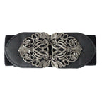 Elasticated Intertwined Leaves Belt