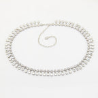 Diamante Belt with Tear Drop Crystals