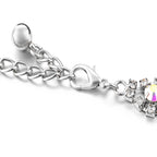 Waist Chain Belt - Flower Rhinestones