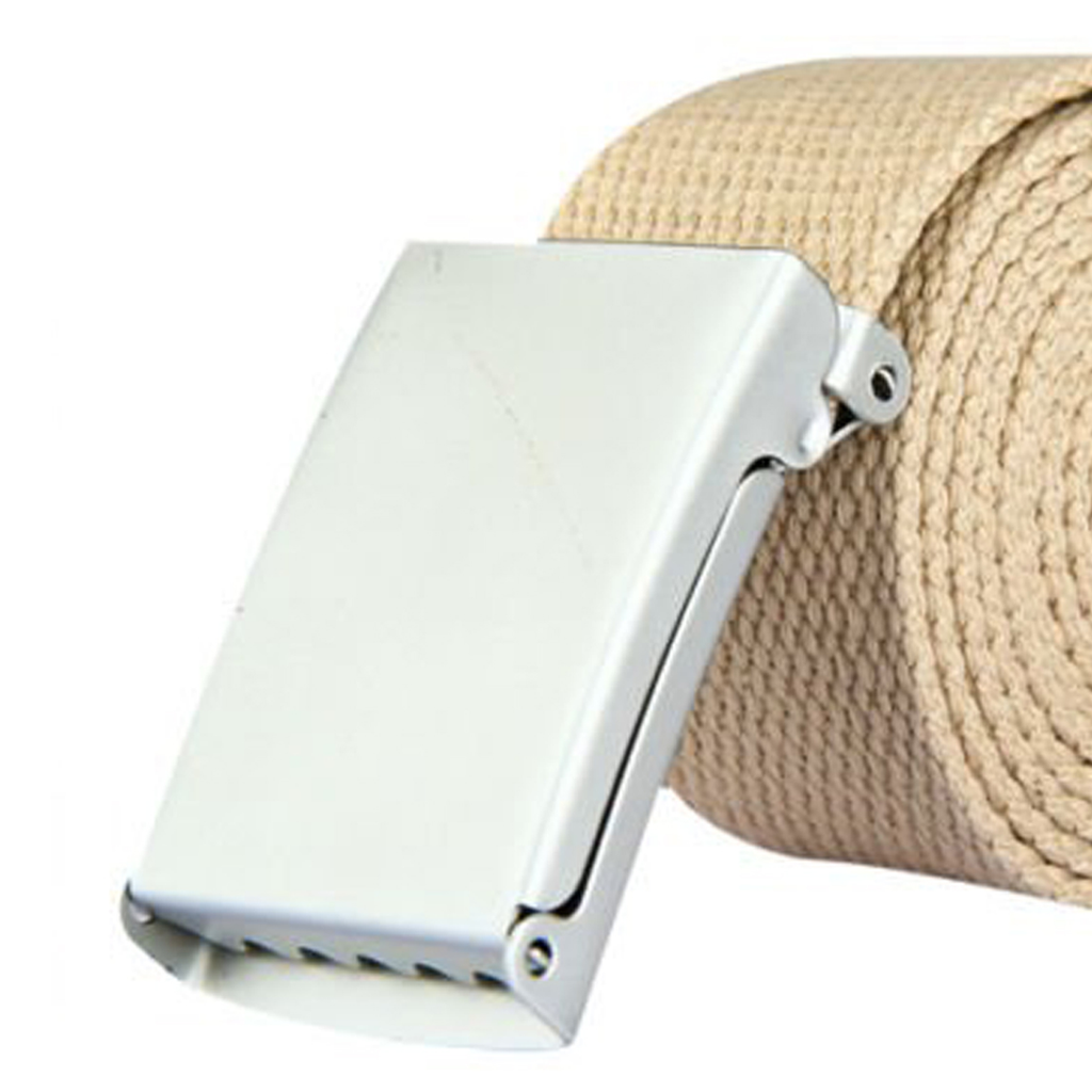 Webbing Army Belt - Beige