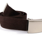 Webbing Army Belt - Brown