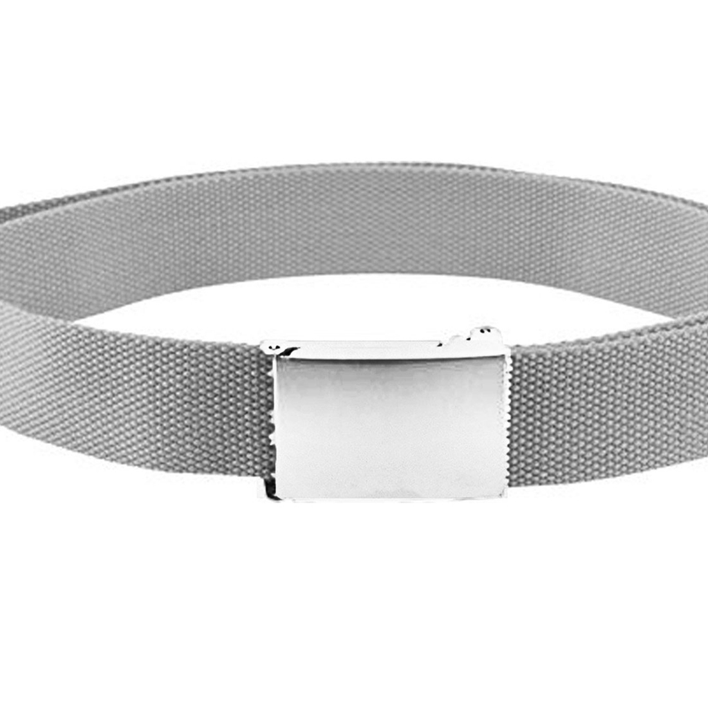 Webbing Army Belt - Grey