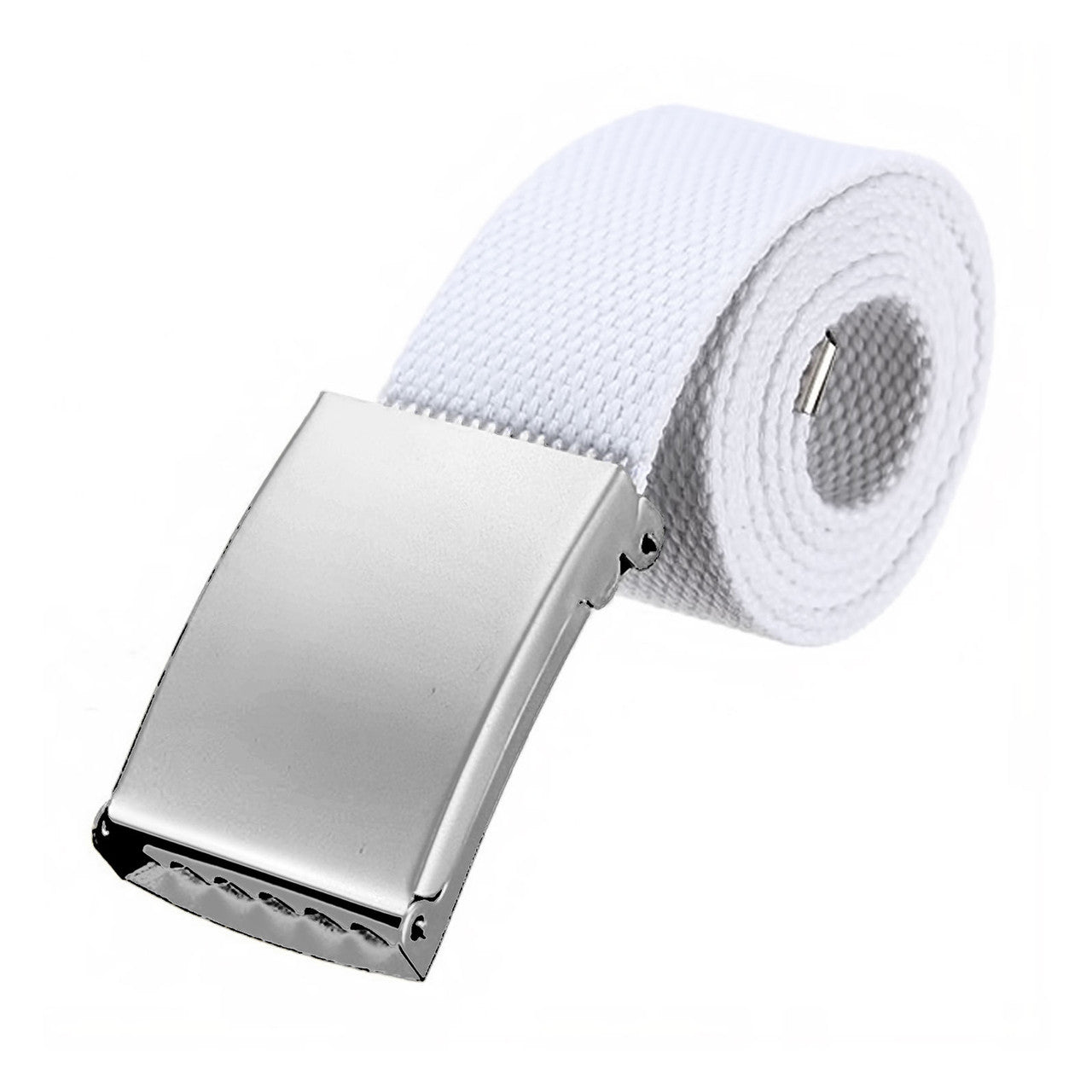 Webbing Army Belt - White