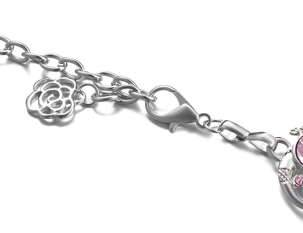 Peacock Belt - Silver