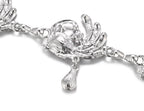 Peacock Belt - Silver