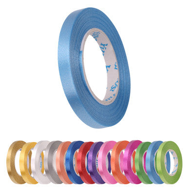 Curling Crimped Balloon Ribbon - Baby Blue - 10M