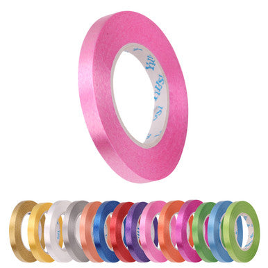 Curling Crimped Balloon Ribbon - Pink - 10M