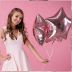 Curling Crimped Balloon Ribbon - Silver - 10M