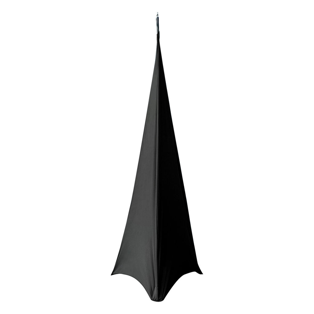 Three-Sided Tripod Speaker Stand Cover - Black