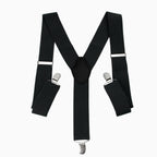 Black Braces with Clip On - 25mm